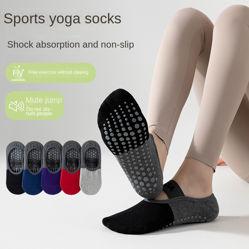 Pilates Yoga Fitness - 5 paar grensoverschrijdende professionele yogasokken, katoenen
