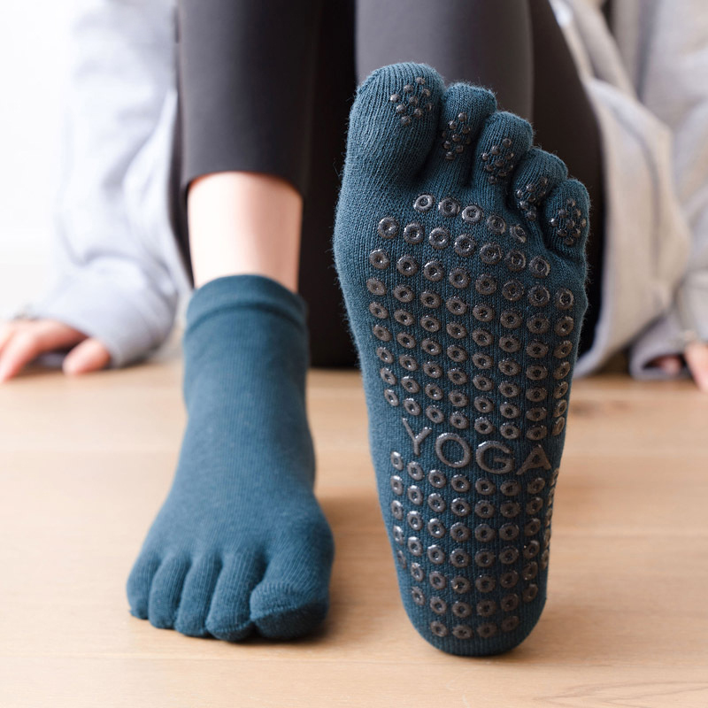 Pilates Yoga Fitness - Anti-Slip Vrouwen Pilates Sokken Vijf Teen