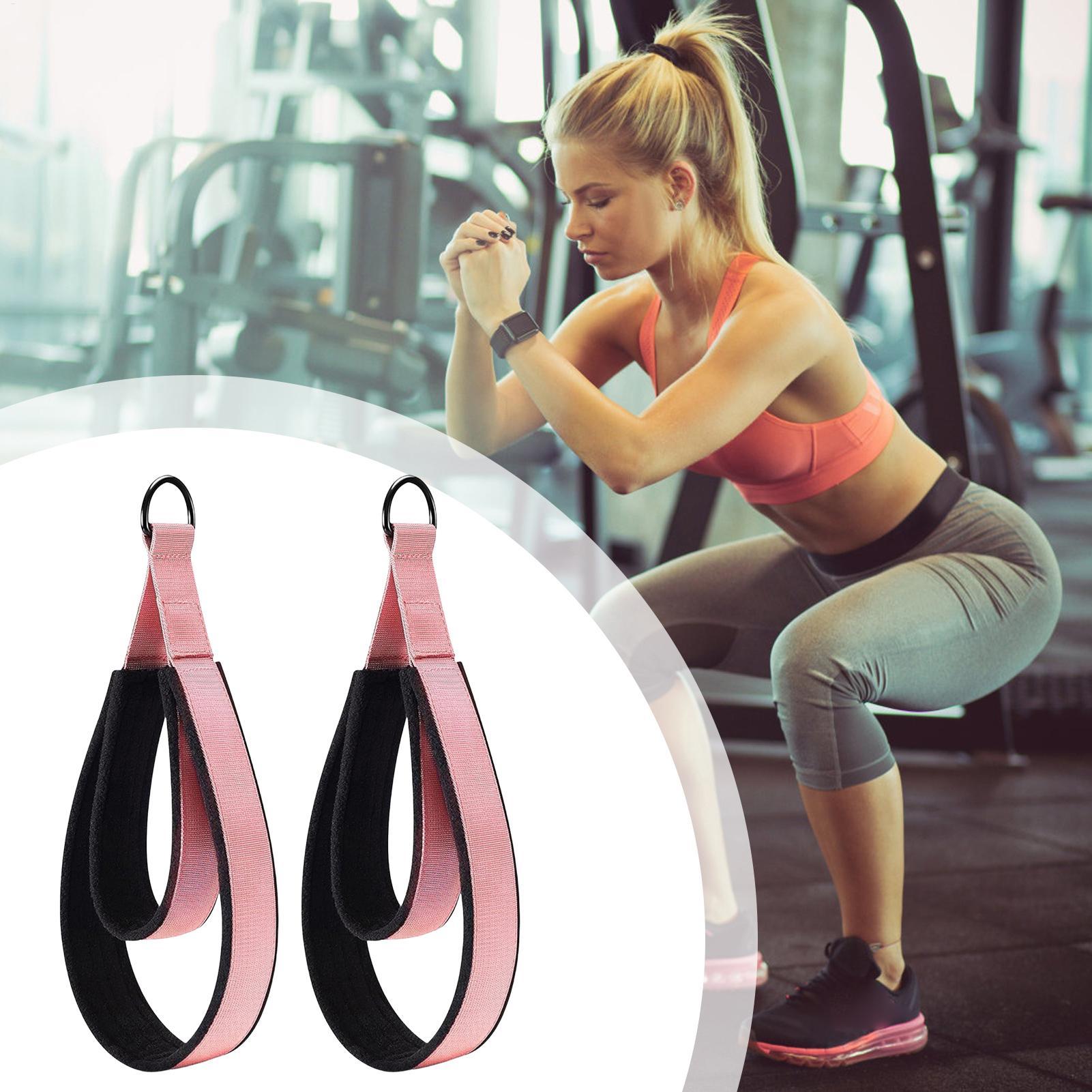 Pilates Yoga Class - Pilates Reformer-riemen 2 stuks D-ring oefenapparatuur