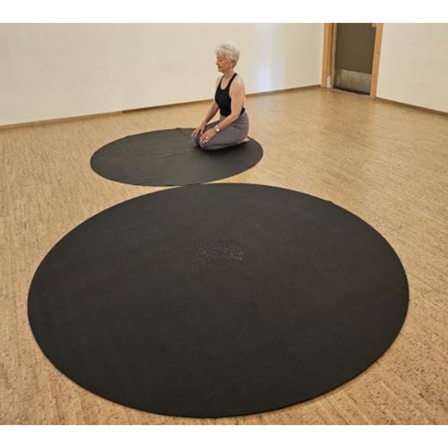 Pilates Yoga Taichi - 72 6' grote ronde yogamat voor