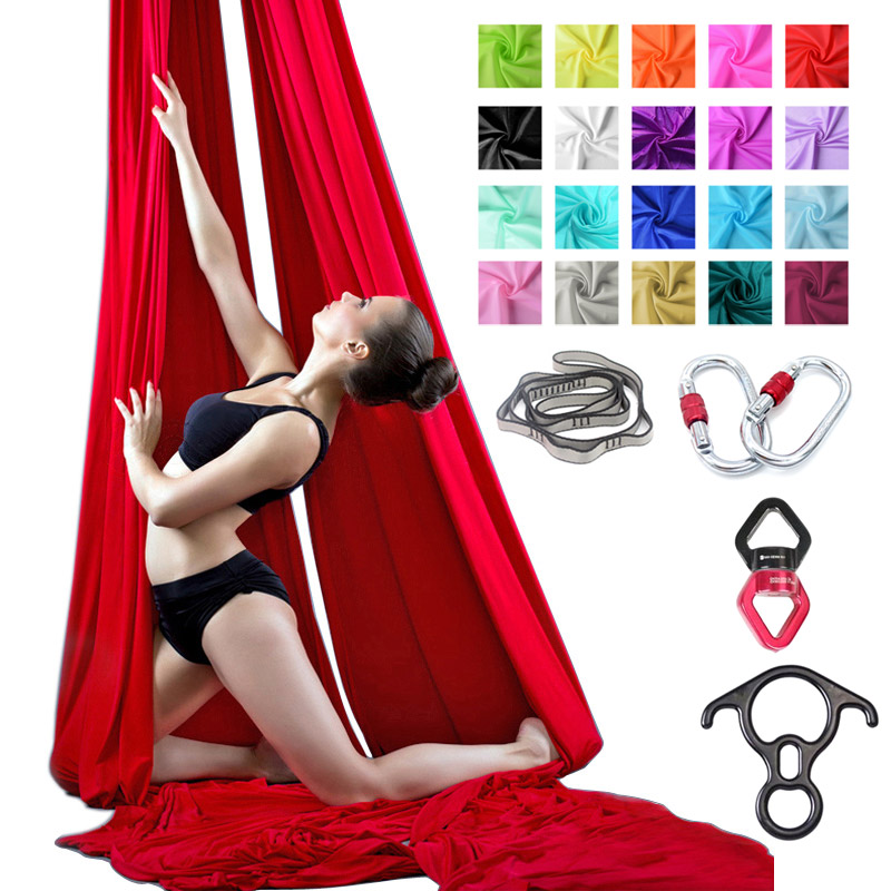 Aerial Silk Hammock - 9 meter (8,2m) Aerial Yoga Silks