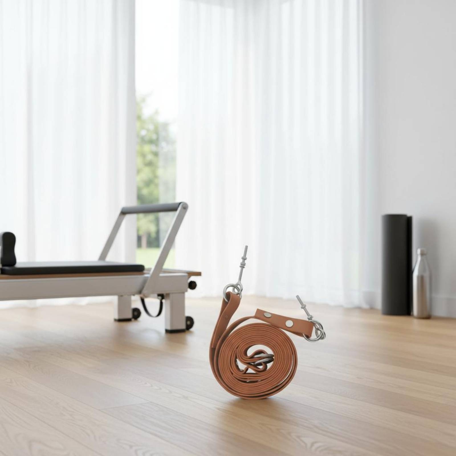 Pilates & Yoga Elastic Band - Reformer Double Loop Strap Comfortabele Pilates