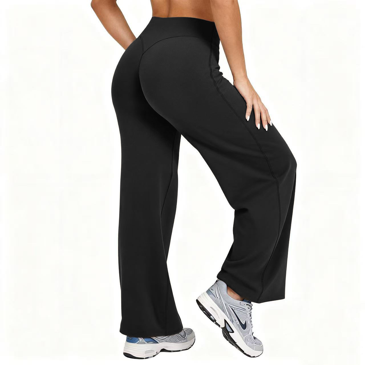 Pilates & Yoga Elastic Band - Dames Plus Size Yoga Wijde Broek