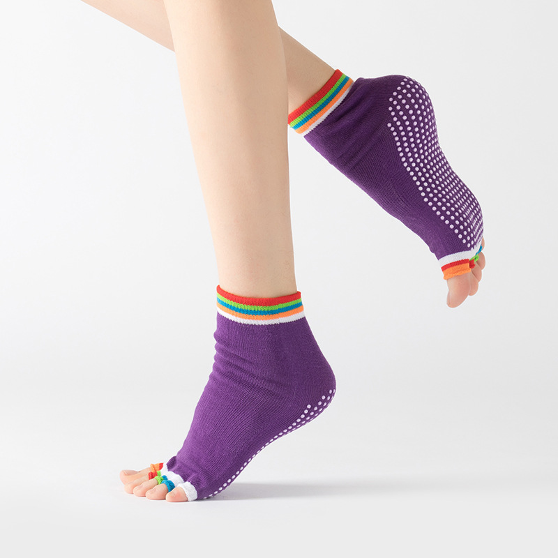 Kleurrijke Pilates Yoga-sokken - Pilates Yoga Hose recensie en prijs