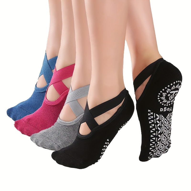 4 paar X-cross yogasokken voor - Pilates X Yoga recensie en prijs