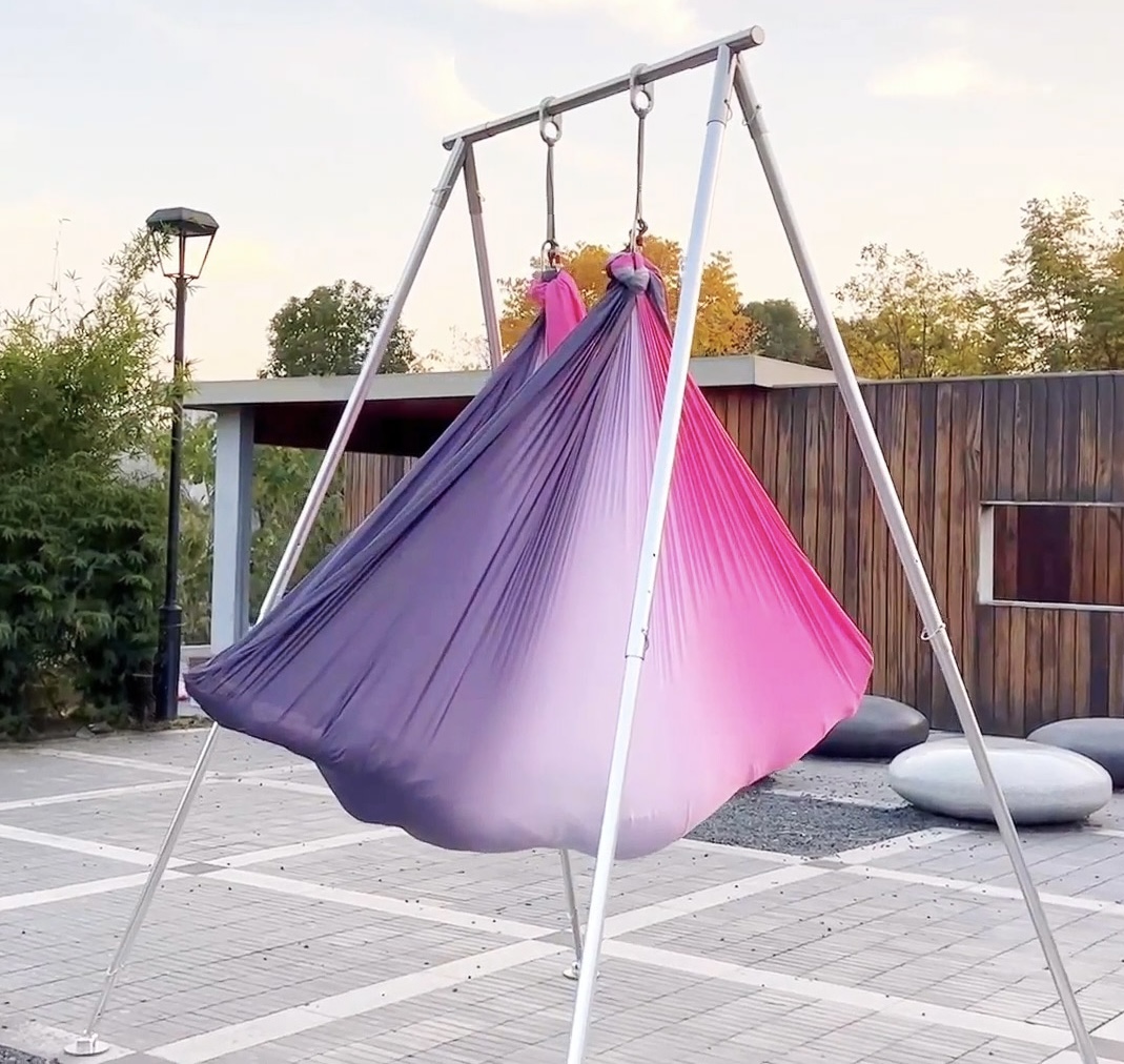 6 meter luchtyoga hangmatstof: - Aerial Silk Hammock recensie en prijs
