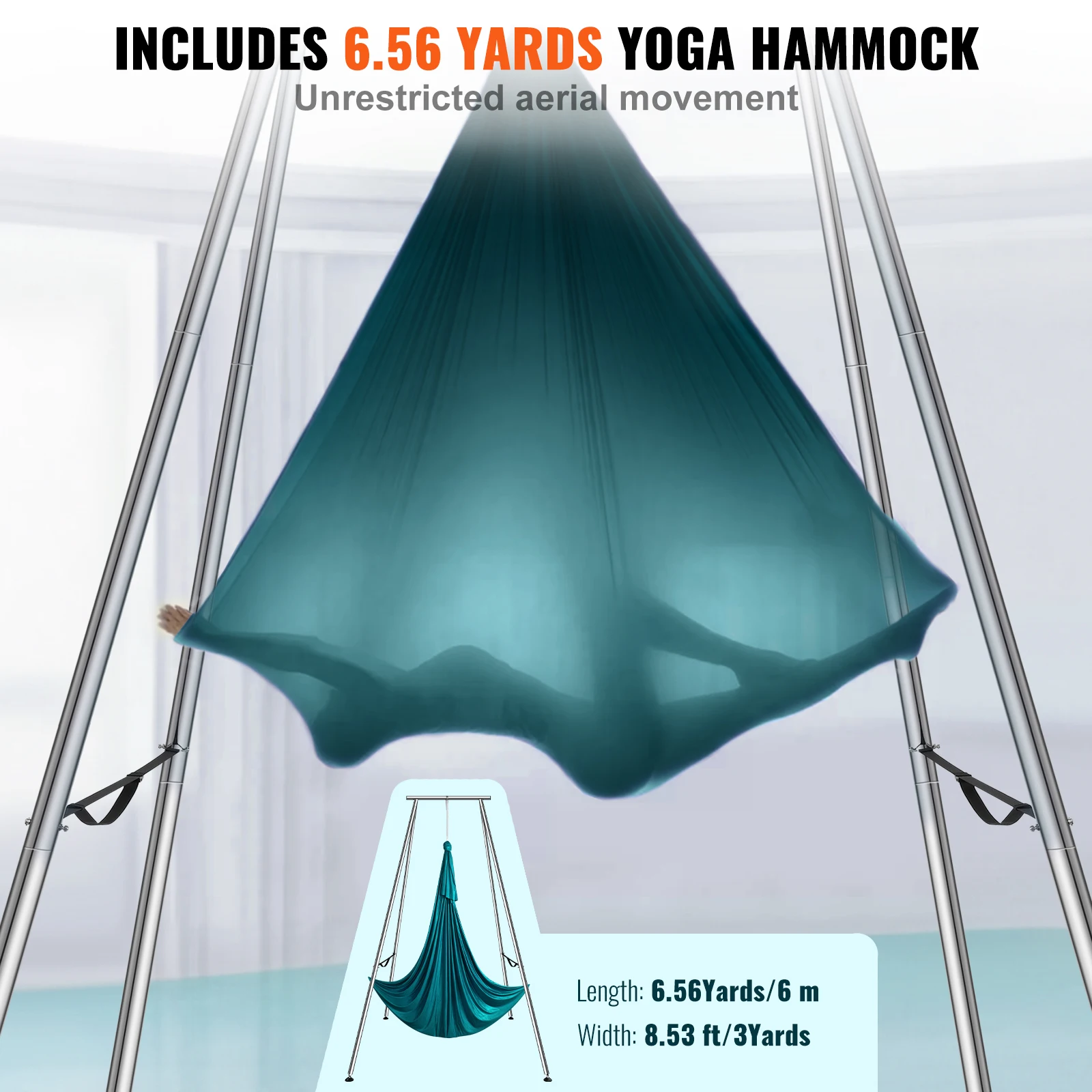 Met 6,6 yards Aerial Silks Max - Aerial Silk Hammock recensie en prijs