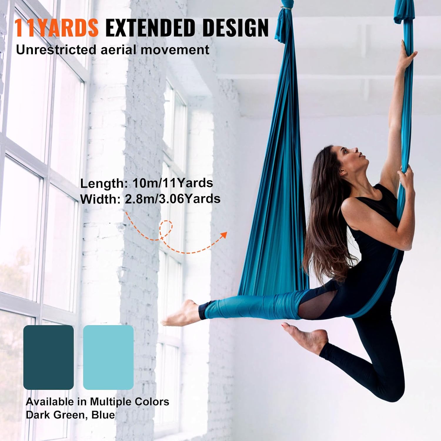 11 meter Aerial Silk Set Aeria - Aerial Silk Hammock recensie en prijs
