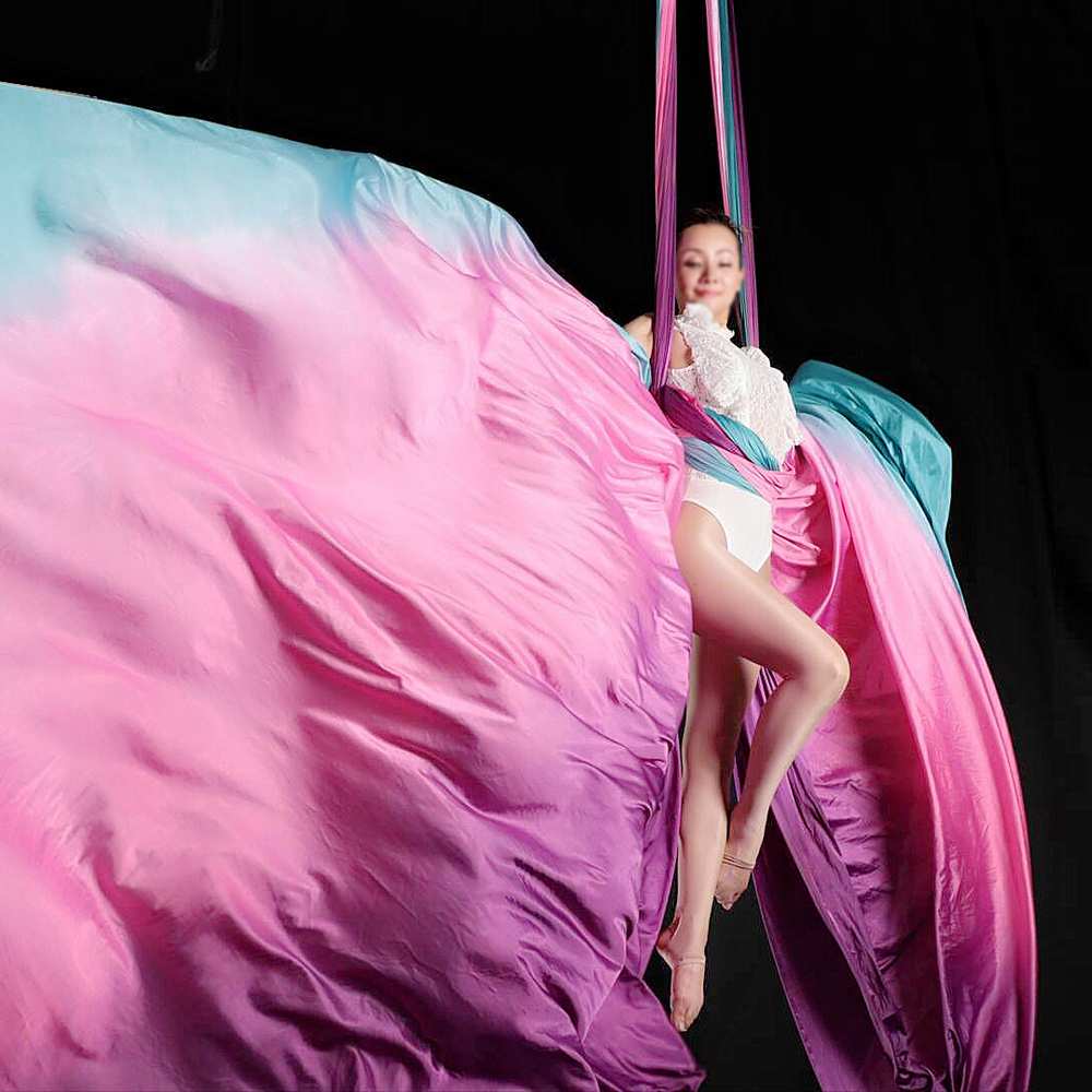 Ombre Anti-Gravity Yoga Hangma - Aerial Silk Hammock recensie en prijs