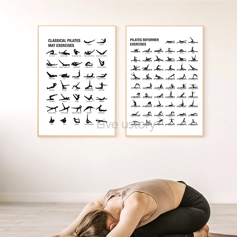 Frameloze Pilates Workout Graf - Pilates Yoga Fitness recensie en prijs