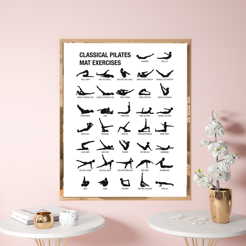 Frameloze Pilates Workout Graf - Pilates Yoga Fitness recensie en prijs